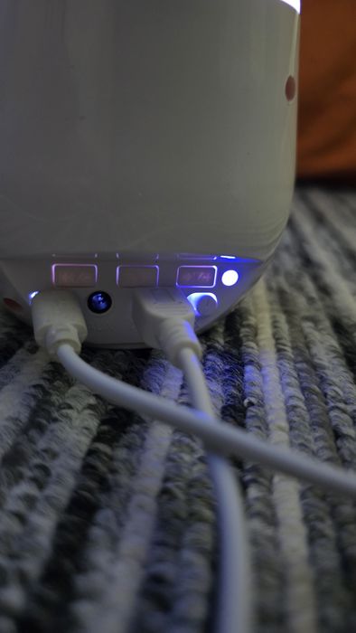 BLUETOOTH/3.5mm USB Колонки зі світломузикою та фонтанами всередині