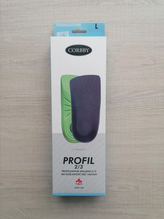 Wkładki na koślawość pięt i kolan