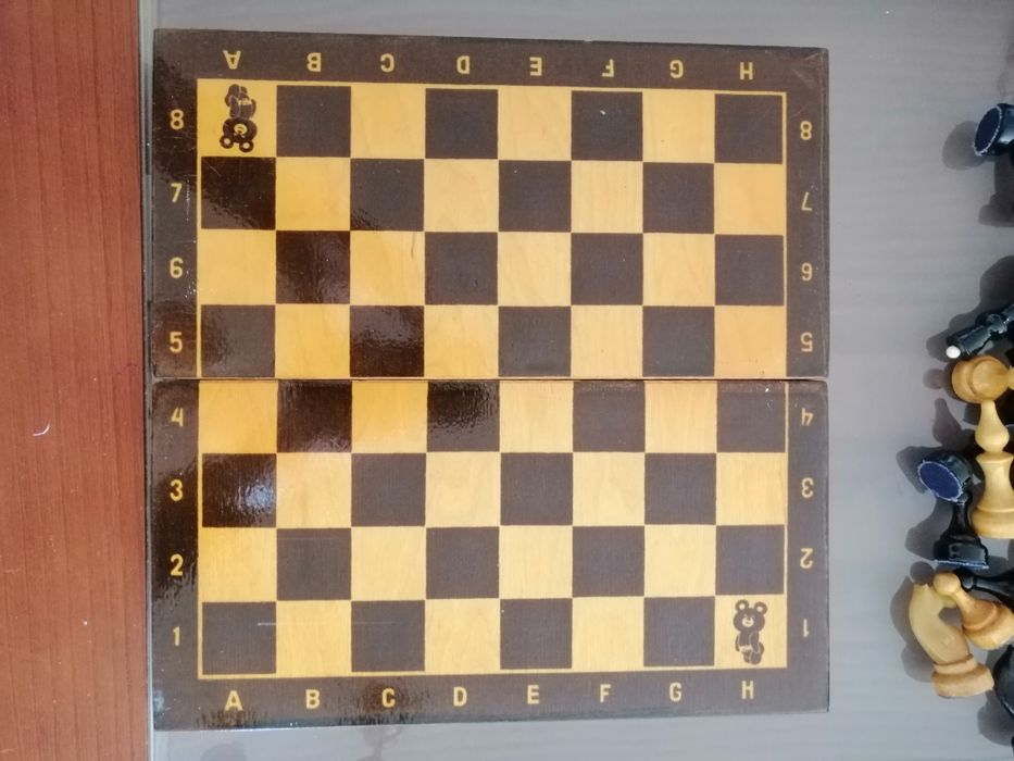 Tabuleiro de Xadrez - Jogos Olímpicos Moscovo - 1980