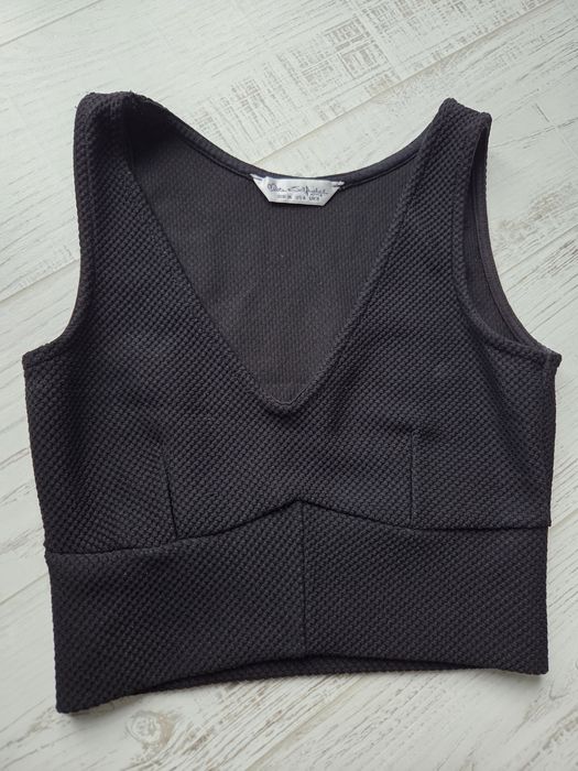 Top xs  czarny bluzka