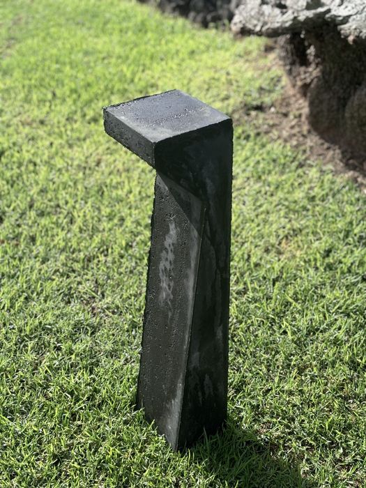 Candeeiro jardim exterior betao armado novo