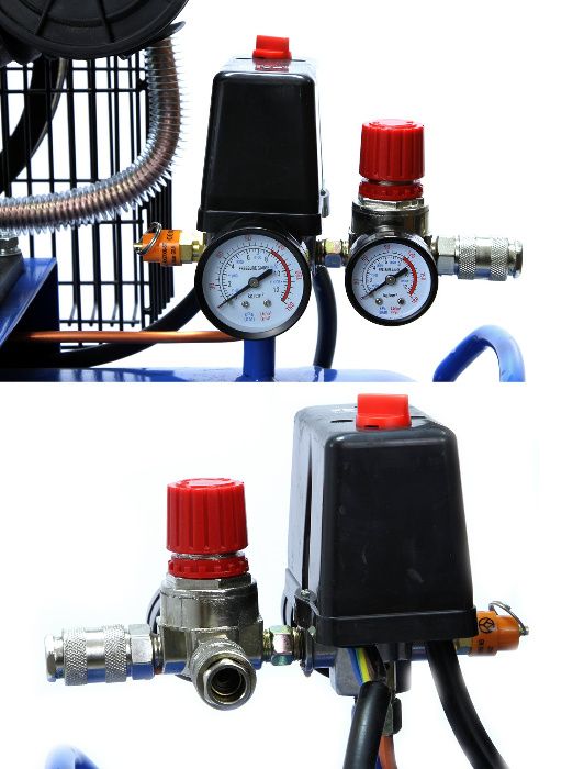 Kompresor olejowy sprężarka 100L 3 TŁOKI 500l/min 400v