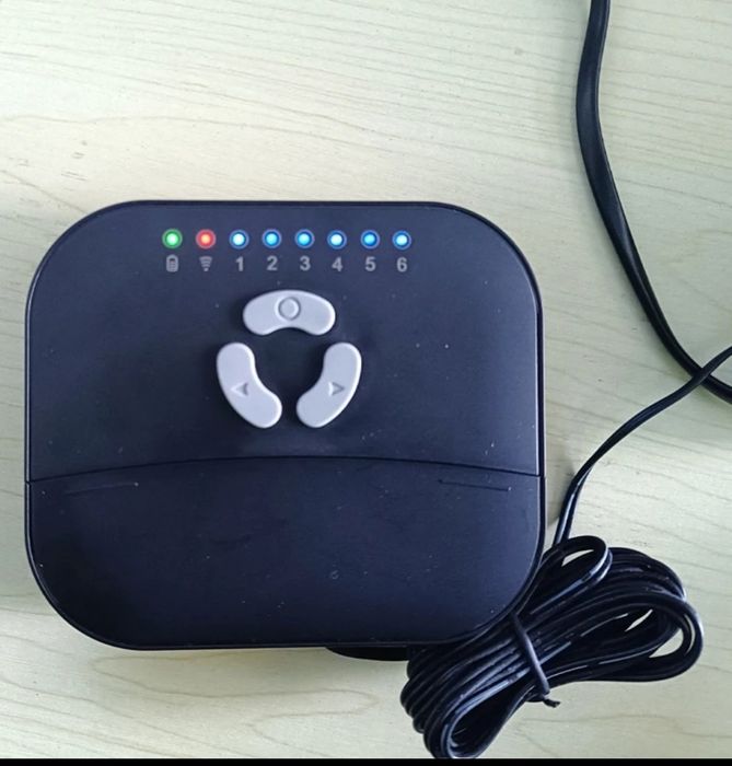 Sistema de rega automático com 6 sectores controlo no telemóvel.