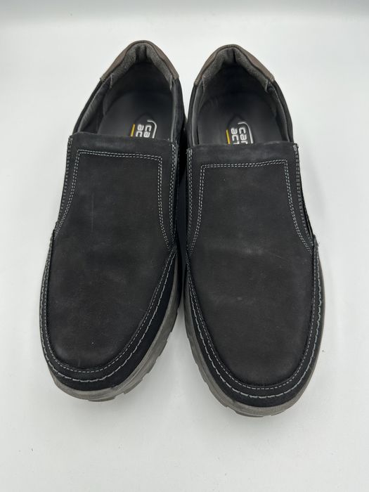 Pół buty wsuwane ze skóry naturalnej na co dzień Camel Active 41