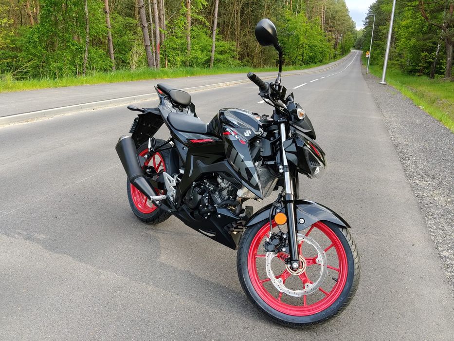 Suzuki GSX-S125 ABS 2019 | 7 500 km | nowe opony Pirelli | pełna dokumentacja