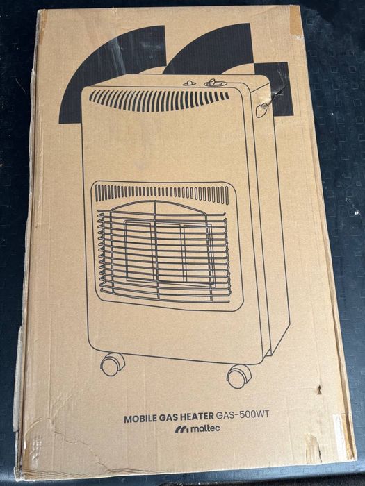 Газовий обігрівач + болон. Maltec Home. БЕЗПЕЧНИЙ!