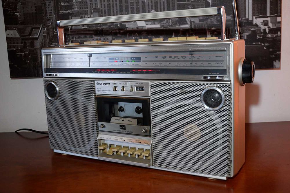 Boom Box Japonesa Anos 80