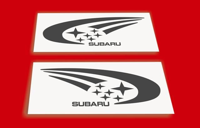 Autocolantes/Stickers Subaru Impreza GT AWD / 4WD