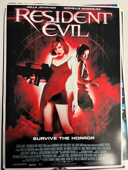 resident evil plakat a3