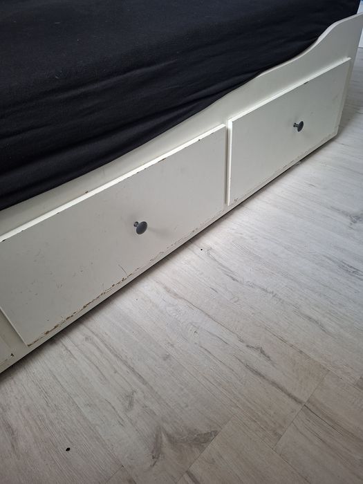 Łóżko rozkładane hemnes