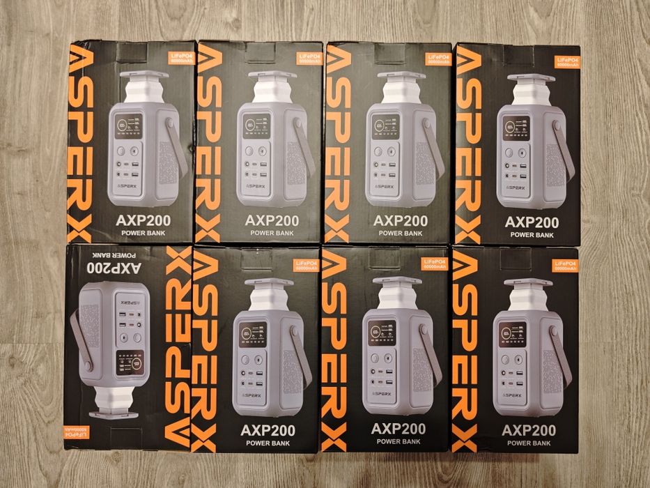 Павербанк 60000mAh CTOLITY Asperx AXP200 200W 192Wh