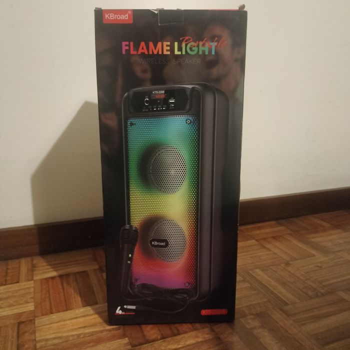 Caixa de Som Bluetooth Rádio Fm