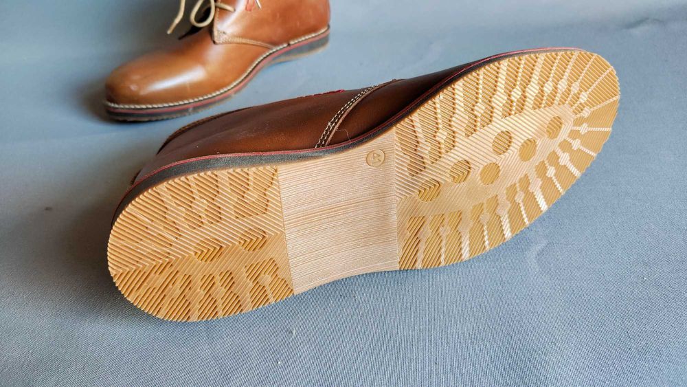 Botas de Cano Curto em Pele Genuína / Chukka Boots – Estilo Clássico & Vintage