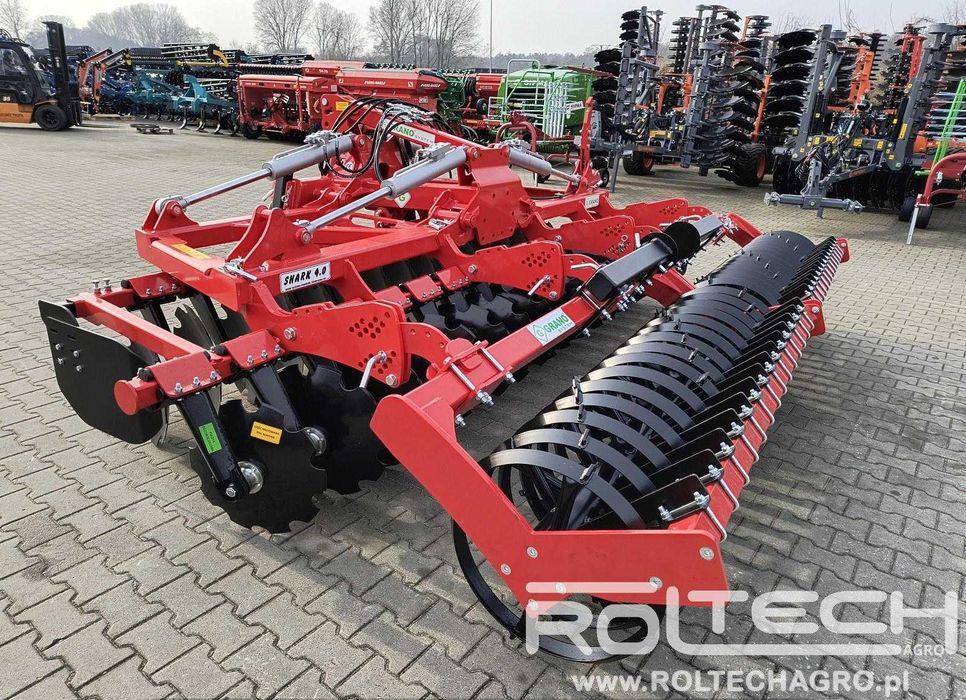 Brona Talerzowa Hydraulicznie Składana GRANO-SYSTEM SHS 4m 4,5m 5m 6m