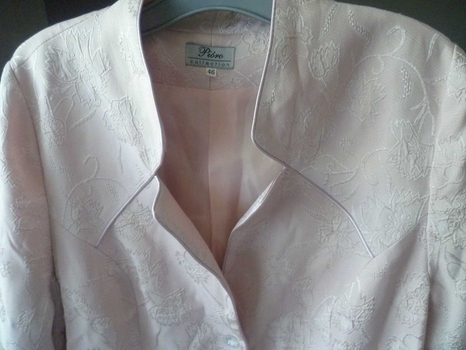 Marynarka damska 2 szt, żakiet Pióro 42-44 L XL