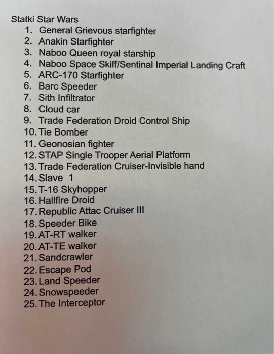 Star wars ARC-170 modele statki i pojazdy kolekcja DeAgostini nowe