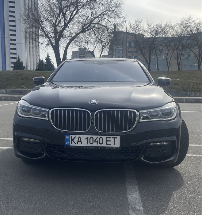 BMW 740D 2016рік 400 к/с