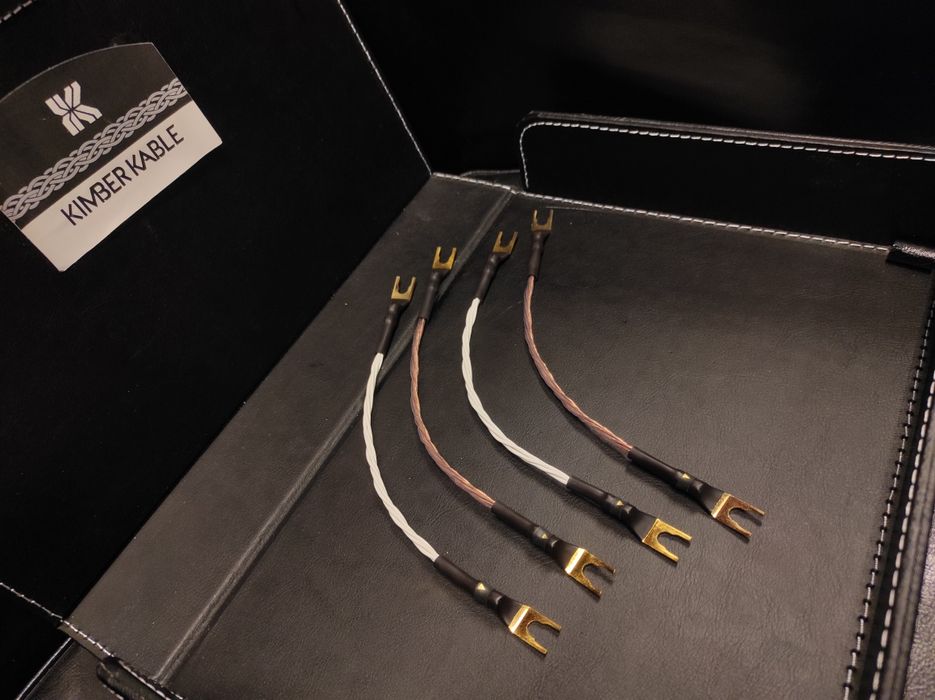 * Oryginał! Kimber Kable 4tc 8tc zworki do kolumn Trans Audio przewody