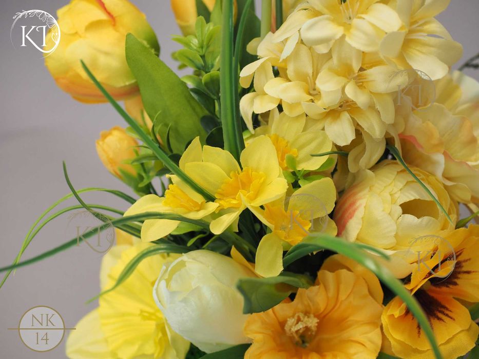 Stroik, Wiązanka, Dekoracja Wiosenna