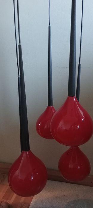 Lampa wisząca AGA 5 Red Azzardo