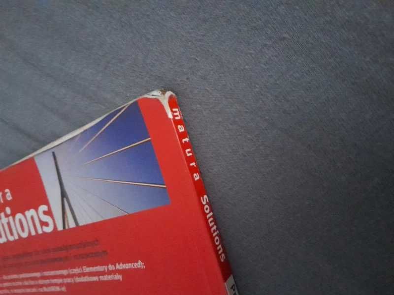 Matura solutions z płytą CD.