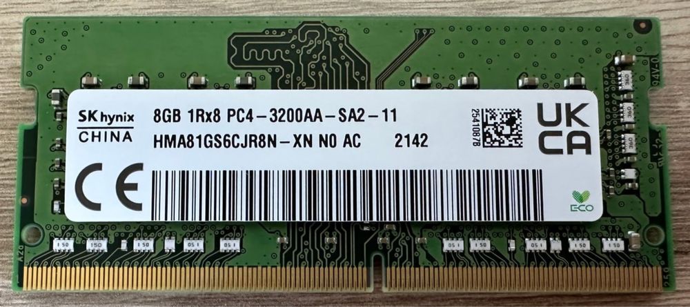 sk hynix 8gb ddr4 3200 - Купити електроніку - Ціни на OLX.ua