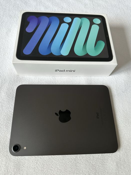 iPad mini 6. generacji Wi-Fi 64GB Space Gray, stan idealny