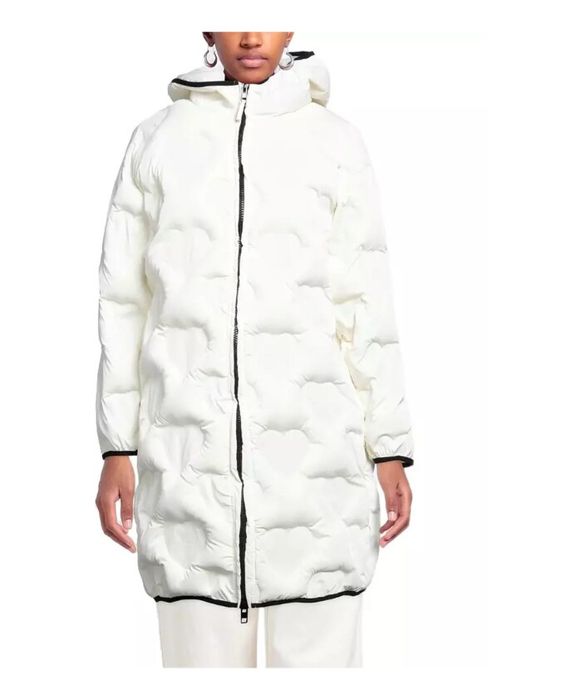 Płaszcz pikowany logo Love Moschino 36