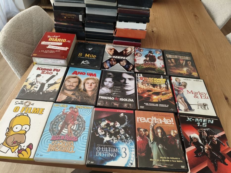 Conjunto de DVDS