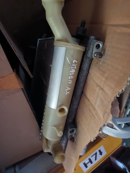 Radiadores de refrigeração e de ar condicionado.