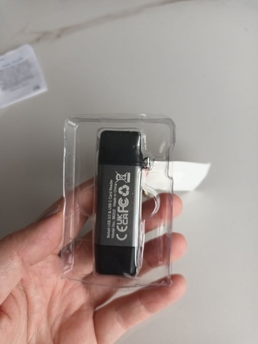 NOWY Czytnik Kart Pamięci Beikell SD / Micro SD | USB 3.0 + USB-C