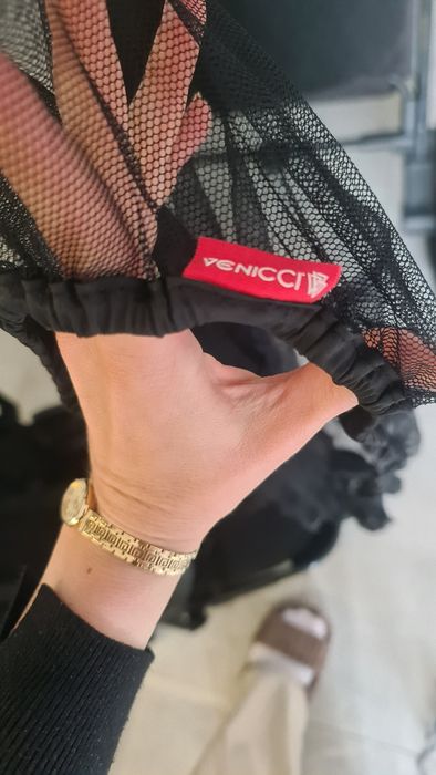 Wózek Venicci tinum 2.0 black 2w1 premium plus dodatki