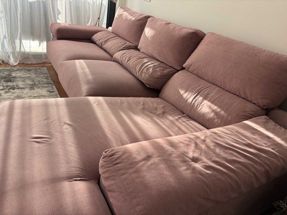 Sofá com Chaise Longue
