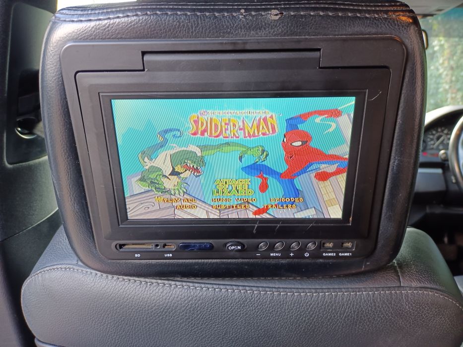 Zagłówki monitor dvd ekran BMW X5 E53