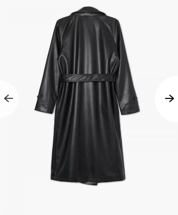 Тренч еко-шкіра Cropp