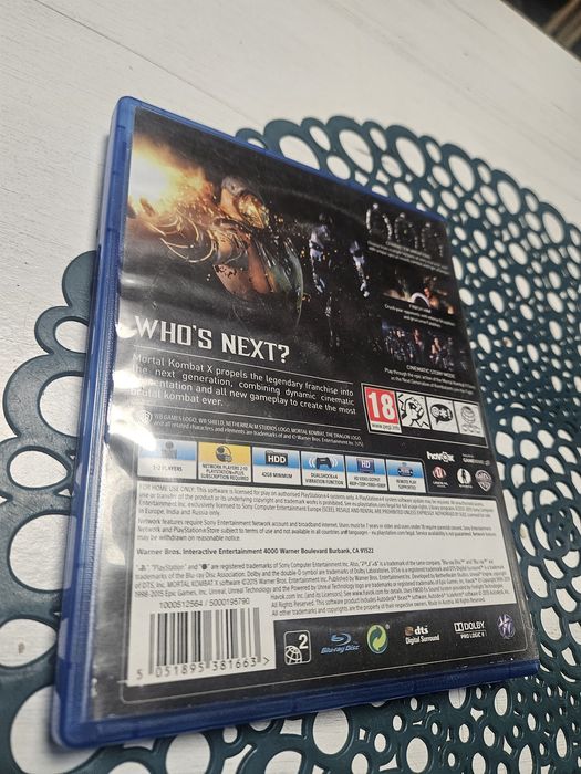 Mortal kombat x gra na ps4