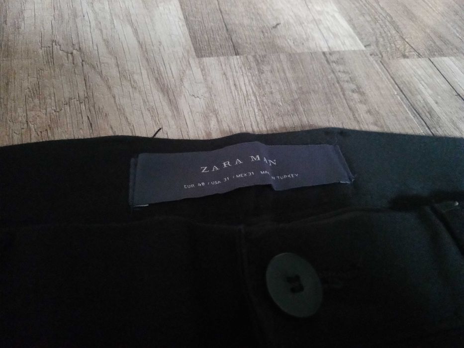 Spodnie męskie eleganckie Zara Man 40