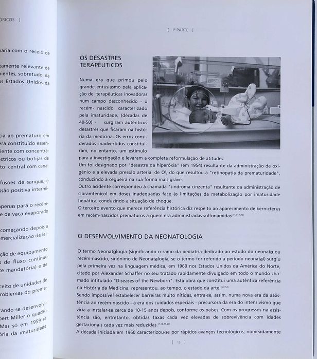 A Neonatologia no Mundo e em Portugal-Factos Históricos