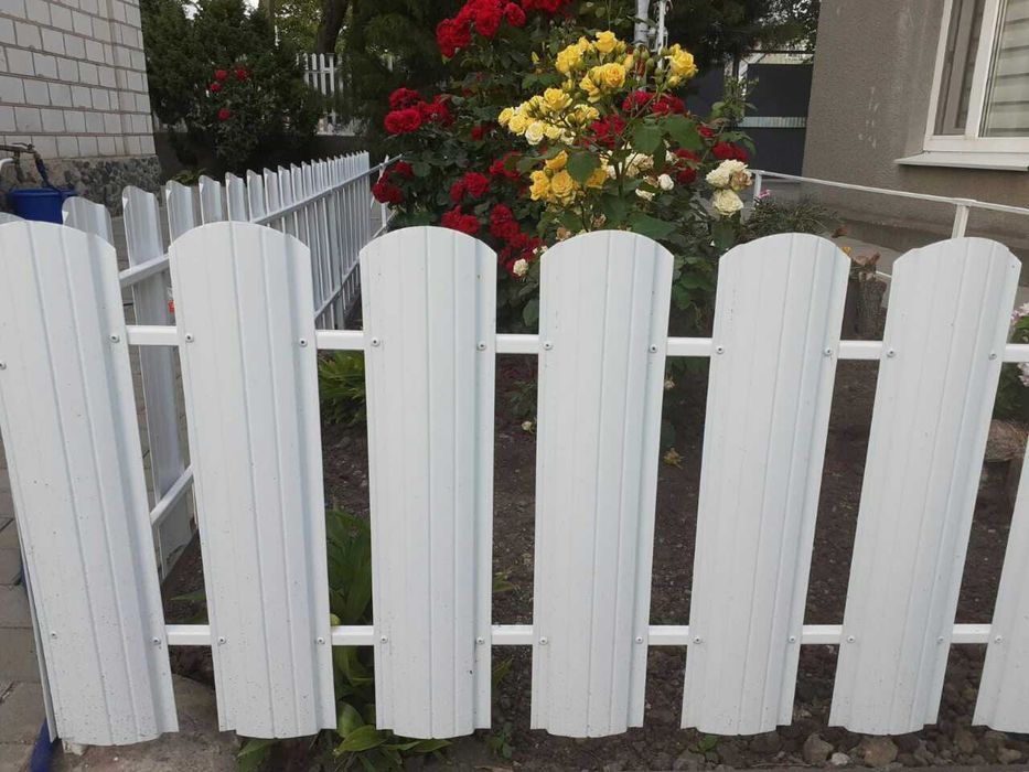 Штахетник Металевий Двухсторонній Євроштахетник