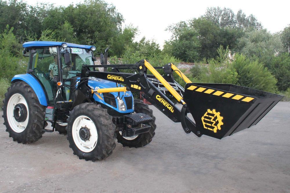 Швидкознімний фронтальний навантажувач КУН GENERAL X
