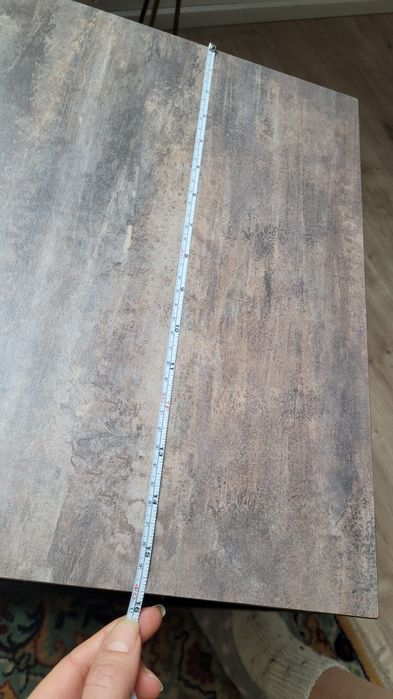 Stolik kawowy loft loftowy metalowy industrial czarny wysoki