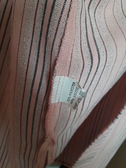 Bluzka rozowa krotkirekaw elegancka kardigan vintage emark narzutka xl