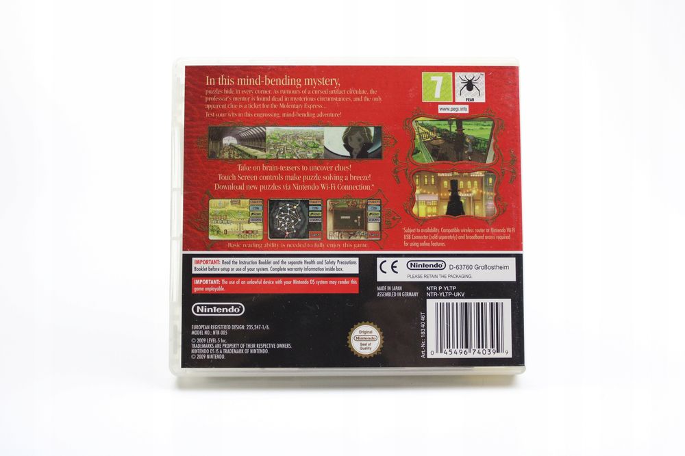 Professor Layton And Pandora's Box Nintendo Ds Pudełkowa