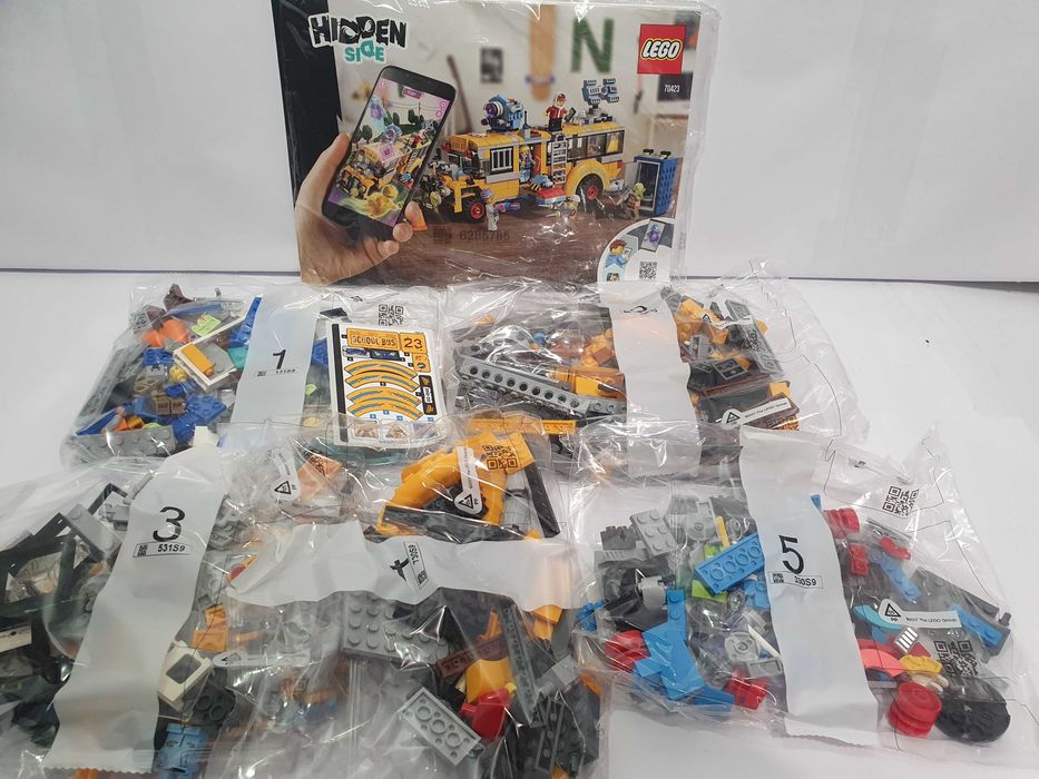 Zestaw klocków LEGO 70423 autobus Hidden Side Duchozwalczacz 3000 ghost busters Zestaw nowy kompletny Bez pudelka