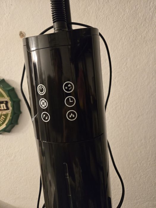 Ventoinha com jacto de água