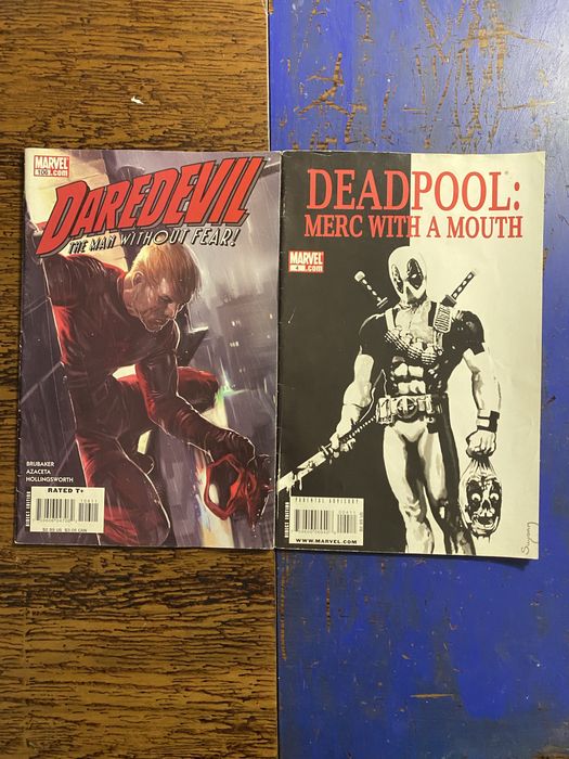 Daredevil і Deadpool оригінальні комікси Marvel марвел
