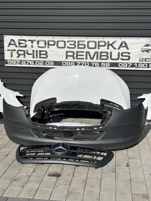 Комплектний передок, морда Mercedes-Benz Sprinter W907 W910 спринтер