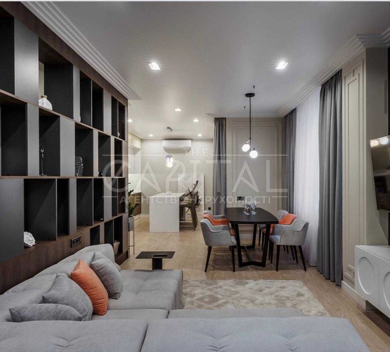 Дизайнерская 3-комн квартира в ЖК Chicago Central House центр Киева