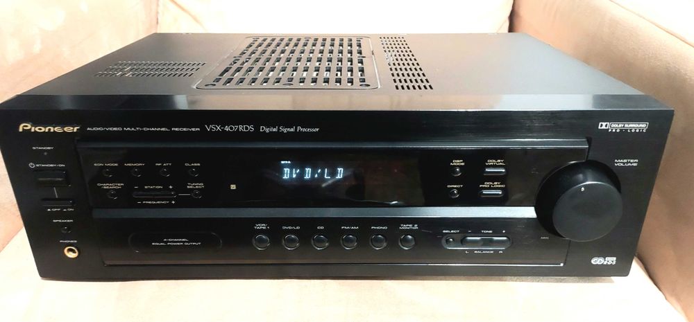 ‼️ pioneer vsx-407 rds amplituner 5.1 ciężki solidny ‼️