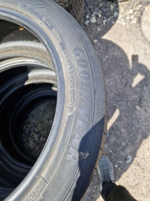 Шини літні vw id4, id6, Q4 etron 255 45 r20, 235 50 r20 goodyear